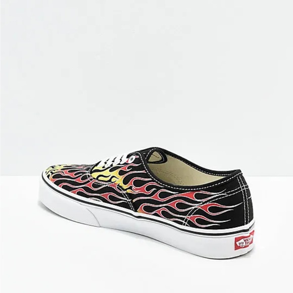 Flames Mash Up Vans - Picture 3 of 8
